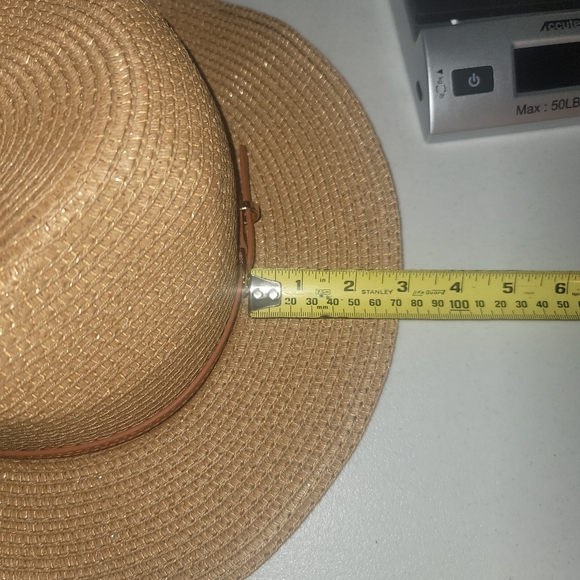 Unisex Summer Straw Fedora Cap Trilby Cuban Sun Hat Panama Short Brim Floral - Picture 4 of 6